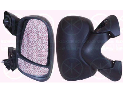 Exterior Mirror, with thermo sensor, for electric mirror adjustment, Convex, Heatable, Right