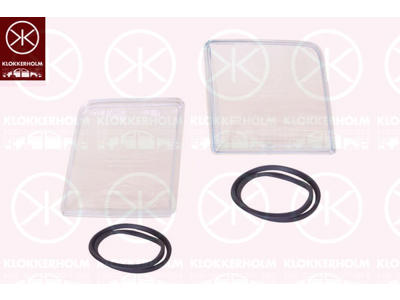 Diffusing Lens, headlight, Left