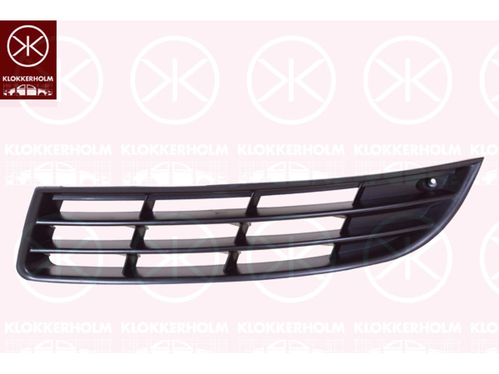 Ventilation Grille, bumper, Left Front, without hole(s) for fog lights