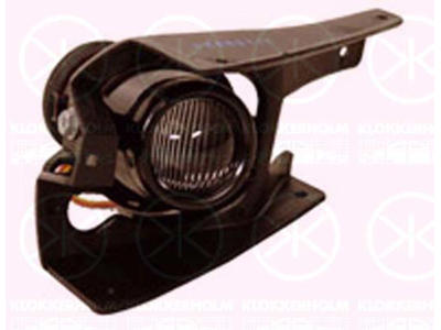 Front Fog Light, with masking frame, Comfort, H3, Right Front