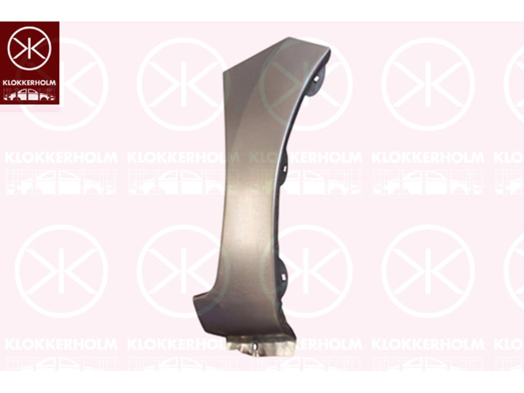 Wing, Right Front, Repair Panel, Rear Section, Lower Section, Zinc-coated