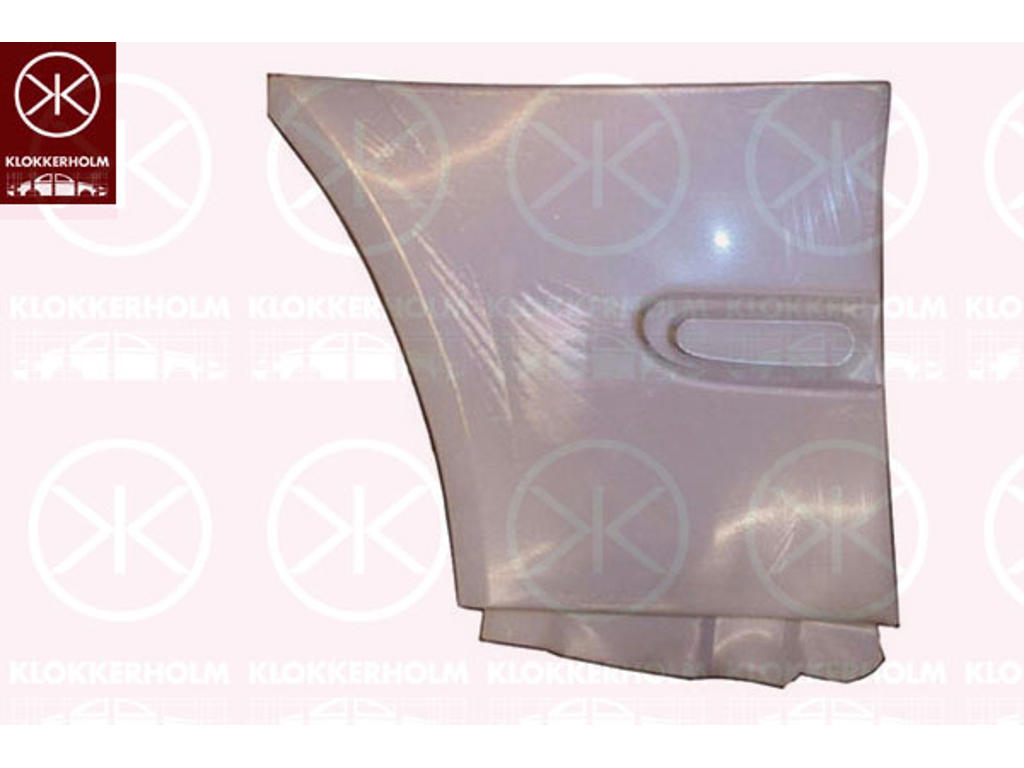 Wing, Left Front, Repair Panel, Rear Section, Lower Section, Zinc-coated