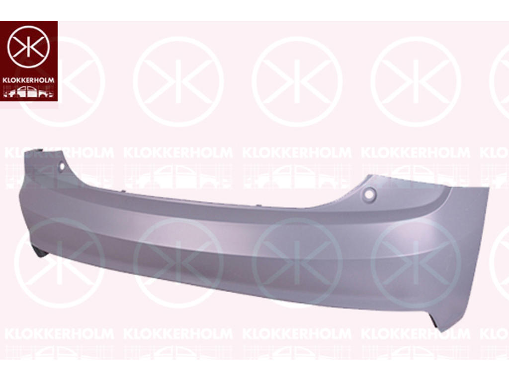 Bumper, w/primer, Rear