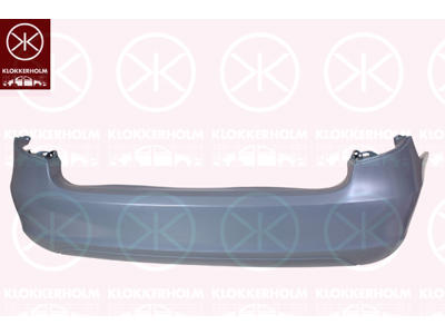 Bumper, Rear, grey