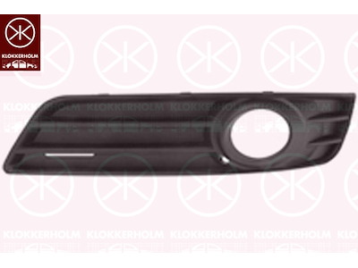 Ventilation Grille, bumper, Left Front, with hole(s) for fog lights