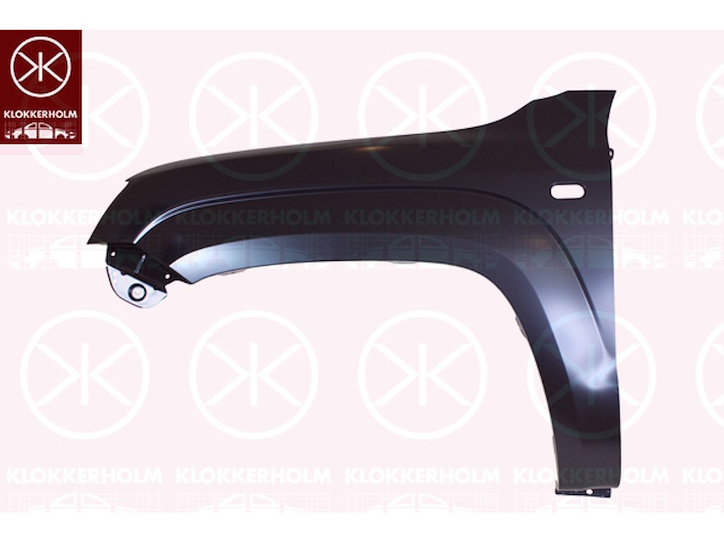 Skärm, vänster fram