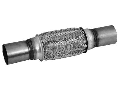 Flexrör, avgassystem, Ø50mm, Längd [mm]: 158, Längd över allt [mm]: 272, med anslutningsrör, Specifikation: Interlock