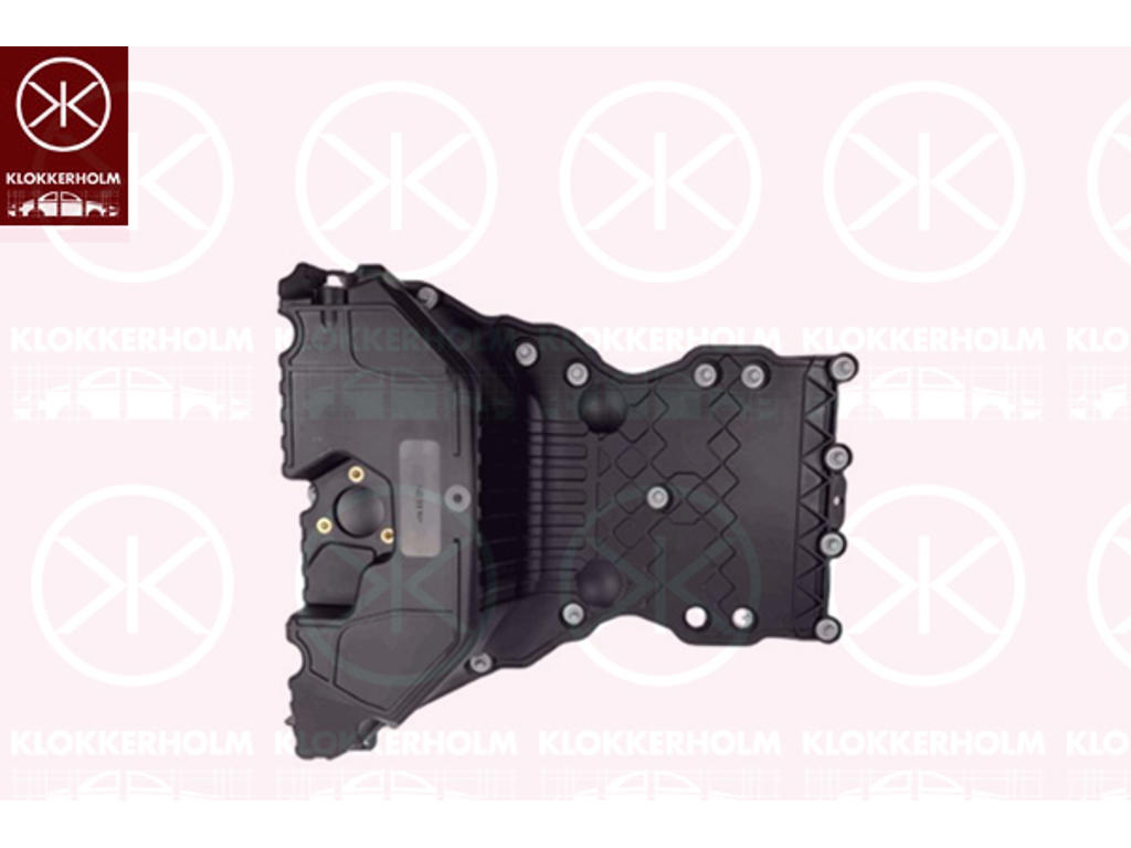 Oil Sump, PA (polyamide), with bore for oil-level sensor, with gasket/seal