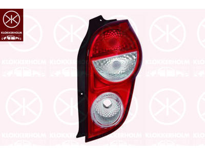 Tail Light Assembly, without bulb holder, Right