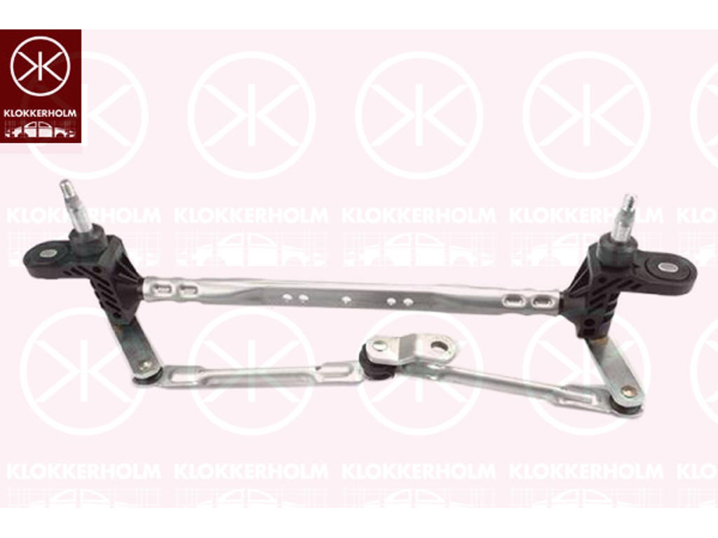 Wiper Linkage, Front, Set, without electric motor, for left-hand drive vehicles
