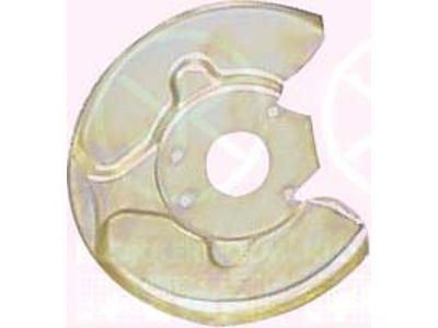Bromssköld, Inte för ABS, framaxel, Diameter 1/diameter 2 [mm]: 288/53, förzinkad