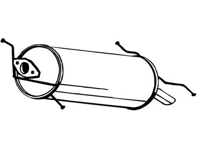 Takaäänenvaimentaja, Lisäksi tarvittavat tuotteet ks. tarvikeluettelo:  