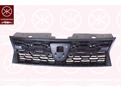 Radiator Grille, Front, black