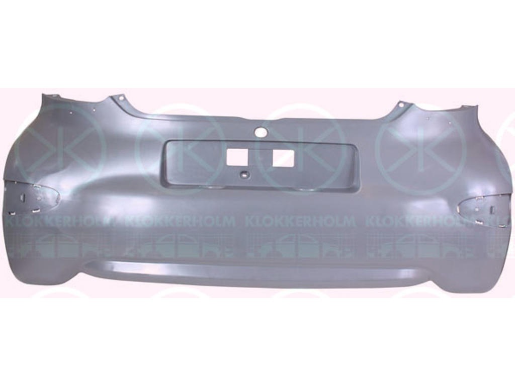 Bumper, Rear, Smooth