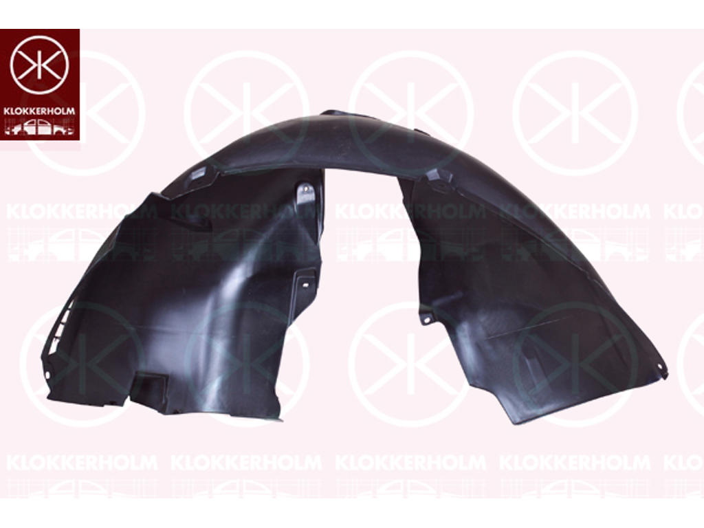 Liner, wheelhouse, Plastic, Left Front