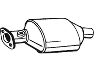 Catalytic Converter, with mounting parts, Emission Standard: Euro 1, Emission Standard: Euro 2