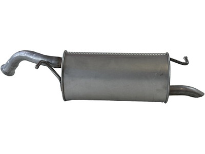 Rear Muffler, See accessories list for additionally required parts:  