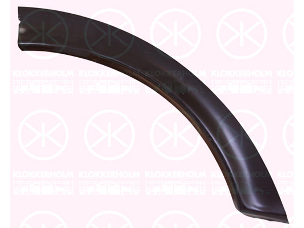 Quarter Panel, Inner-wing Panel, Left Rear, Rear Section, 4-dr, Repair Panel