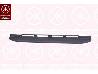 Bumper, Rear, grey, Centre Section