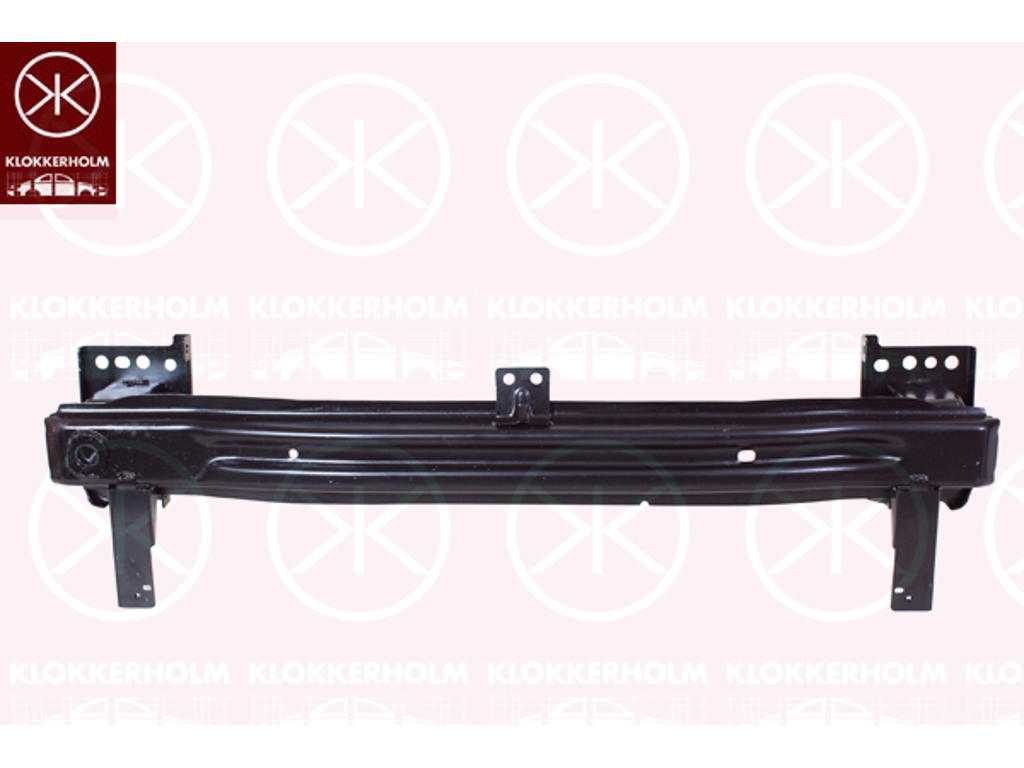 Stöd, stötfångare, för fordon utan fotgängarskydd, Fram