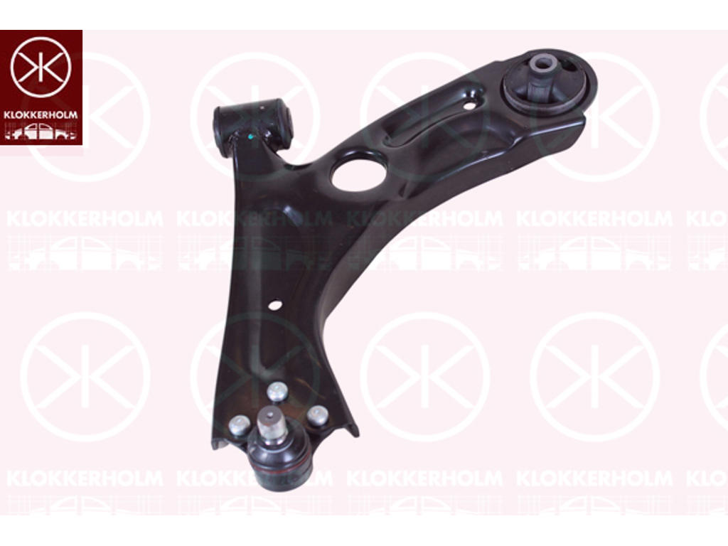 Control/Trailing Arm, wheel suspension, Front Axle Left, Control Arm, with ball joint, with bush