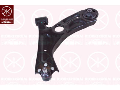 Control/Trailing Arm, wheel suspension, Front Axle Left, Control Arm, with ball joint, with bush