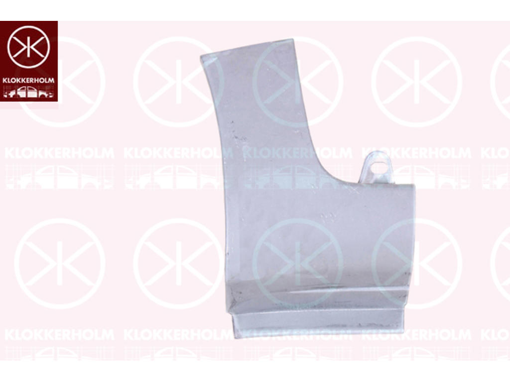 Wing, Left Front, Repair Panel, Rear Section, Lower Section, Zinc-coated