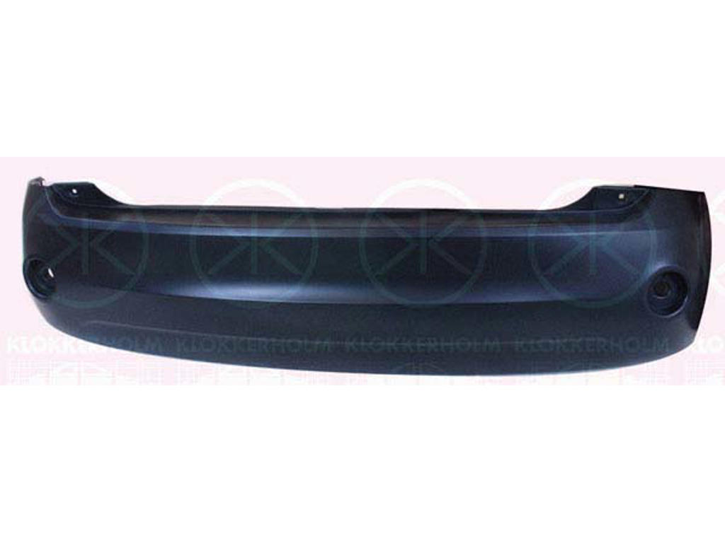 Bumper, w/primer, Rear