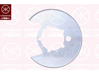 Bromssköld, Bakaxel, för bromsskivediameter [mm]: 296, förzinkad