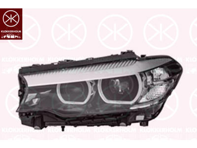 Headlight, Left, LED, for vehicles with adaptive front lighting, ZKW