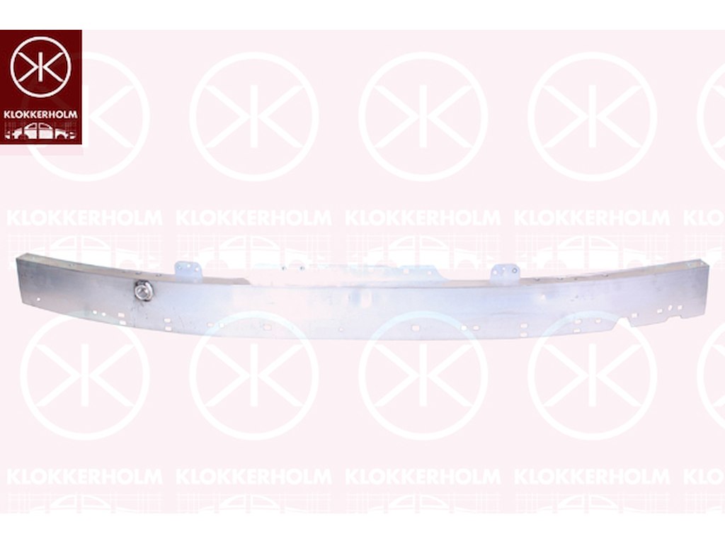 Stöd, stötfångare, aluminium, Fram