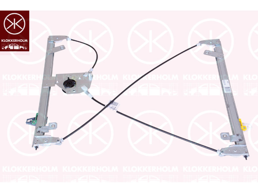 Window Regulator, without electric motor, Electric, Left Front