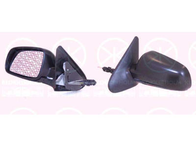 Exterior Mirror, Control: cable pull, Aspherical, Left