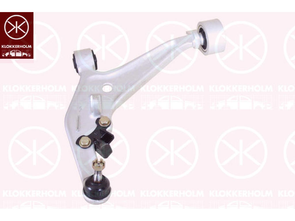 Control/Trailing Arm, wheel suspension, Front Axle Left, with bush, with ball joint, Lower Section, Control Arm