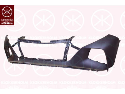 Bumper, Front, black