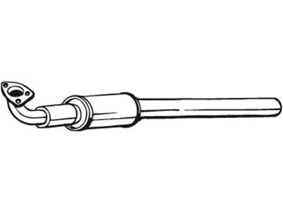 Catalytic Converter, with mounting parts, Emission Standard: Euro 3