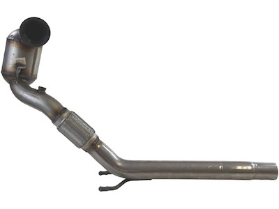 Catalytic Converter, with mounting parts, Emission Standard: Euro 6