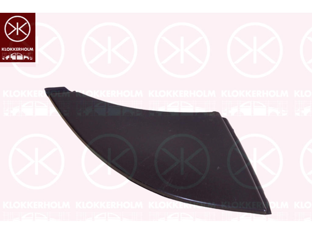 Headlight Trim, w/primer, Right, Upper section