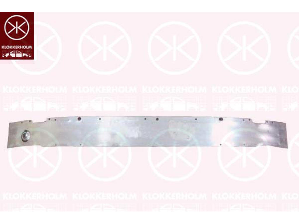 Drager, bumper, Aluminium, Voor