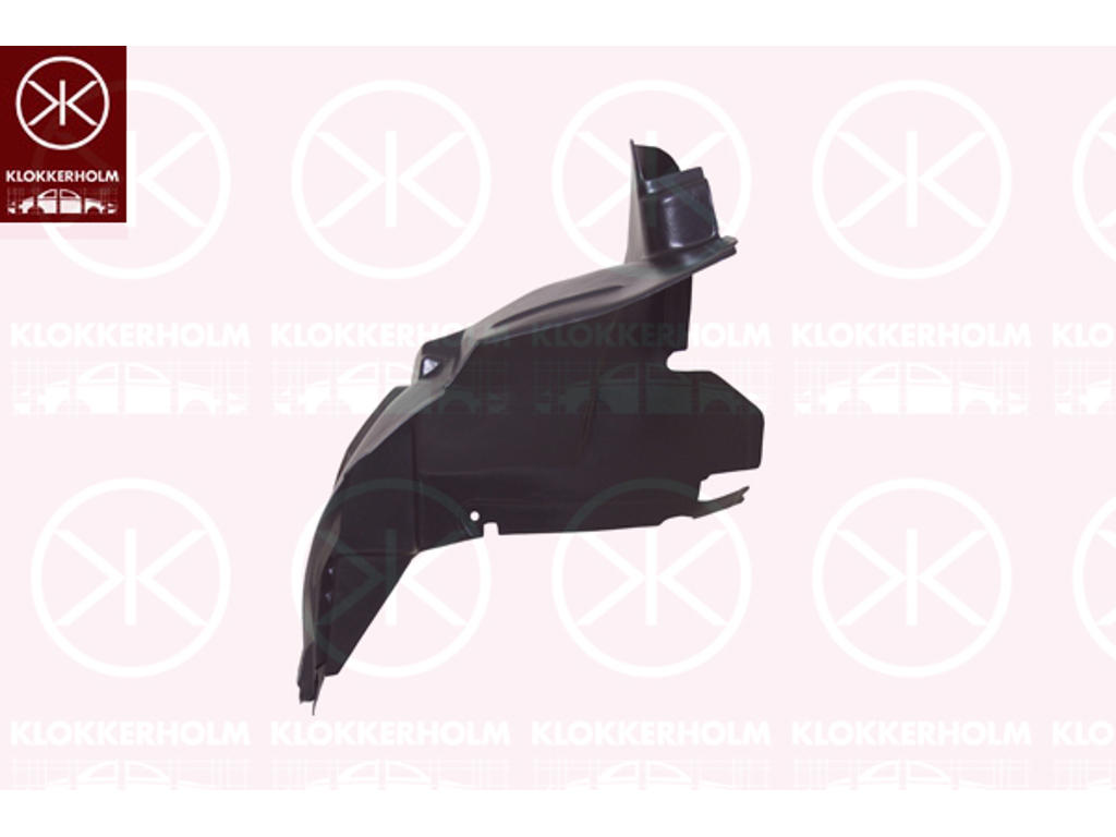 Liner, wheelhouse, Plastic, Left Front, Front Section