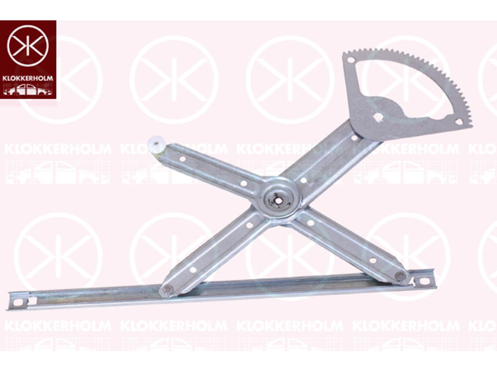 Window Regulator, without electric motor, Electric, Left Front