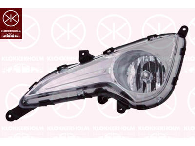 Front Fog Light, Left, H8, without bulb holder