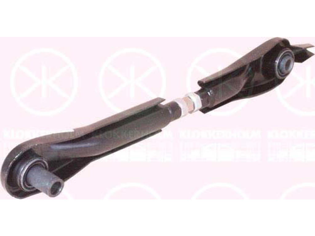 Control/Trailing Arm, wheel suspension, adjustable, with bush, Rear Axle both sides, Rear Section, Control Arm