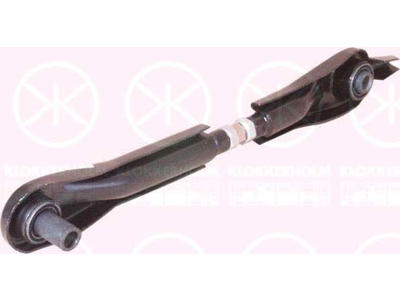 Control/Trailing Arm, wheel suspension, adjustable, with bush, Rear Axle both sides, Rear Section, Control Arm