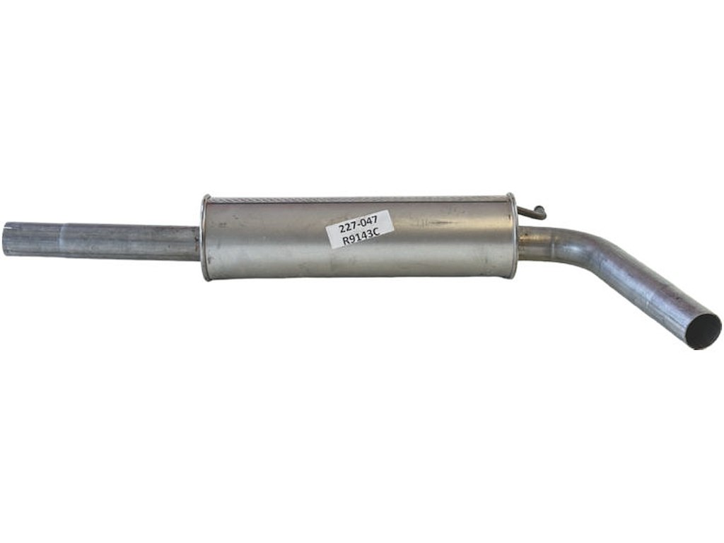 Centre Muffler, See accessories list for additionally required parts:  