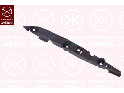 Mounting Bracket, bumper, Plastic, Left Front