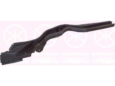 Frame Side Rail, without spring seat, Right Rear