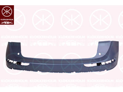 Bumper, w/primer, Rear