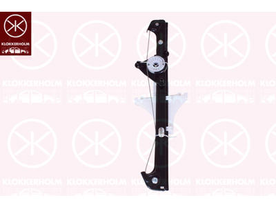 Window Regulator, OE-type, without electric motor, Right Rear, Electric