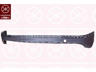 Bumper, Rear, Smooth, Lower Section